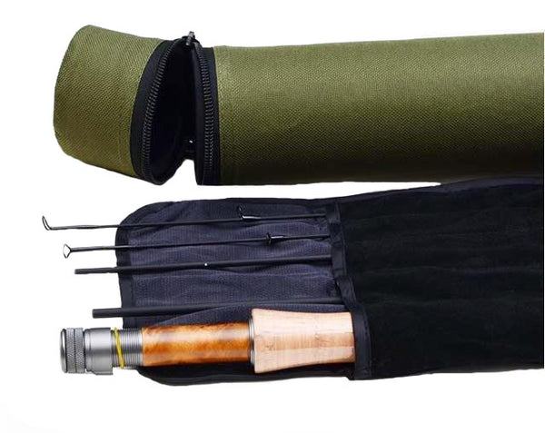 8'0" #4 High Quality Carbon Fly Rod with Spare Tip