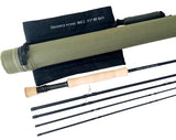 9'0" #8 Top Quality 100% Carbon, NANO IM12, 46T, Fly Rod ( double tips)