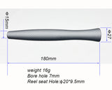 100% Carbon Fiber Fly Rod Grip A ( with Reel Seat Hole)