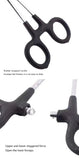 18CM Stainless Steel Fishing Forceps Hook  Remover Curved Locking Clamps