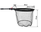 Fishing Net - Floating, 180° Foldable Fishing Landing Net