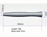 100% Carbon Fiber Fly Rod Grip B (Bore Hole Only)