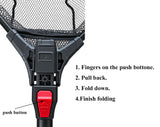 Fishing Net - Floating, 180° Foldable Fishing Landing Net