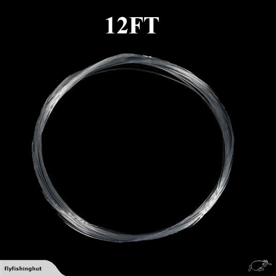 12FT High Quality Knotless Tapered Leader, Available In  3X,4X,5X,6X