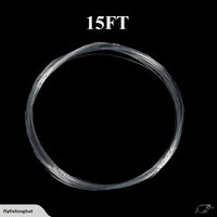 15FT High Quality  Knotless Tapered Leader, Avial In Size 3X,4X,5X,6X