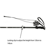 Great Quality 100% Carbon Fiber Height ADJUSTABLE Wading Staff with a Tungsten tip