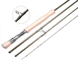 9'0" #6/7 Top Quality NANO IM12 (100% TORAY Carbon Fiber) T46, A-Helix Fly Rod