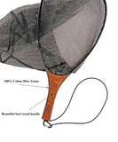 Sample for sale! 100% Carbon Frame Fly Fishing net with beautiful Burl wood handle