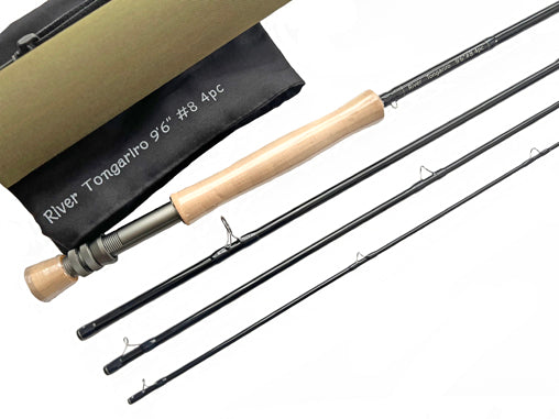 9'6" #8 Excellent Performance A-Helix River Tongariro Fly Rod (100% TORAY Carbon Fiber)
