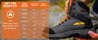 8Fans Wading Boots with Terrain Grip Outsole, Lightweight Wading Shoes, Fishing Boot