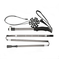 Great Quality 100% Carbon Fiber Height ADJUSTABLE Wading Staff with a Tungsten tip