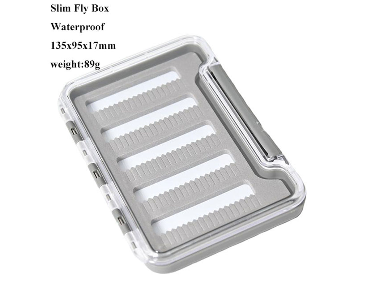 Super Slim Water Resistant Fly Box Slit Foam Holds 95 Flies – Speedline ...