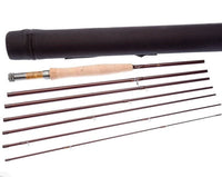 9'0" #6 High Quality (100% TORAY Carbon Fiber) Fly Rod, Great For Traveller(7pcs)