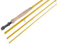 8'0" #5 High Quality Fiber Glass Accurate Cast Fly Rod