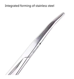 18CM Stainless Steel Fishing Forceps Hook  Remover Curved Locking Clamps