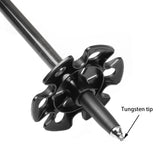 Great Quality 100% Carbon Fiber Height ADJUSTABLE Wading Staff with a Tungsten tip