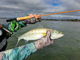 8'0" #5 High Quality Fiber Glass Accurate Cast Fly Rod