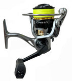 7'2" Spinning Rod High Quality 100% Carbon Fiber +13 Fishing CREED K 2000 Spinning Reel With Line