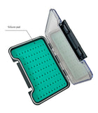 Slim Waterproof Fly Fishing Box  with SILICON Pad