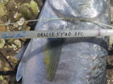 8'3" #6 (S-Glass) High Quality Oracles Glass 4pcs Fly Rod, Beautiful Color