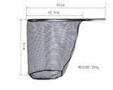 100% Carbon Frame Fly Fishing Net With Beautiful Burl Wood Handle