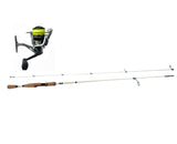 7'2" Spinning Rod High Quality 100% Carbon Fiber +13 Fishing CREED K 2000 Spinning Reel With Line