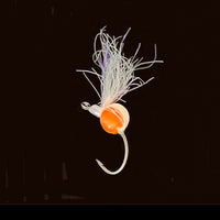 (Mustad hook) #10 High Quality Orange Soft Milking Egg