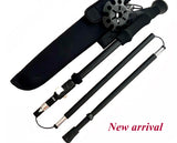 Premium 100% Carbon Fiber Height ADJUSTABLE Wading Staff with a Tungsten tip