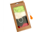 100% Marino Wool Aussie Strike Indicator Kitt  With A Threader