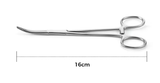 16CM Stainless Steel Fishing Forceps Hook Remover Curved Locking Clamps