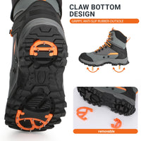 8Fans Wading Boots with Terrain Grip Outsole, Lightweight Wading Shoes, Fishing Boot