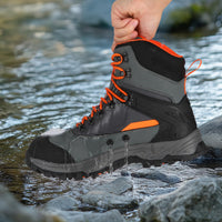 8Fans Wading Boots with Terrain Grip Outsole, Lightweight Wading Shoes, Fishing Boot
