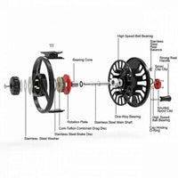 Special! #5/6 Full loaded Great Value Aluminum Cast 2020 Fly Reel