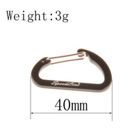 1 Lanyard With 1 Carabiners