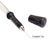 45 Inches Wading Stick for fishing, Quality Anodized Aluminum with a tungsten tip