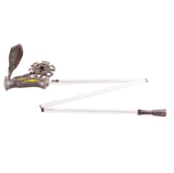 45 Inches Wading Stick for fishing, Quality Anodized Aluminum with a tungsten tip