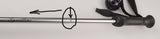 55 Inches Quality Anodized Aluminum Wading Staff with a tungsten tip