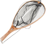 Hi End Fly Fishing Wooden Catch and Release Landing Net