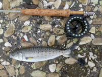 7'6" #4 High Quality Fiber Glass Fly Rod