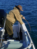 7'6" #4 High Quality Fiber Glass Fly Rod