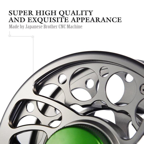 High Quality PISCIFUN Sword Fly Fishing Reel with CNC-machined