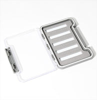 Super Slim Water Resistant Fly Box Slit Foam Holds 95 Flies