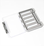 Super Slim Water Resistant Fly Box Slit Foam Holds 95 Flies