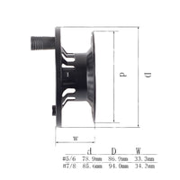 Clearance !!Spare Spool For High Quality Die Cast DM Fly Reel, Avail in #5/6 and #7/8